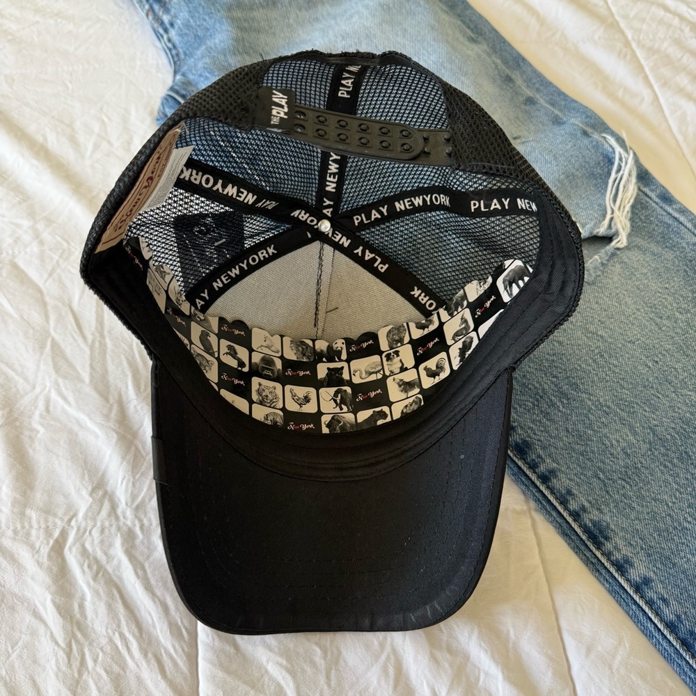 Black Turtle Patch Reptile Cap New - Picture 2 of 5